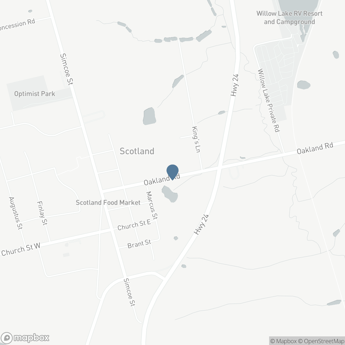 262 OAKLAND ROAD, Oakland, Ontario N0E 1R0